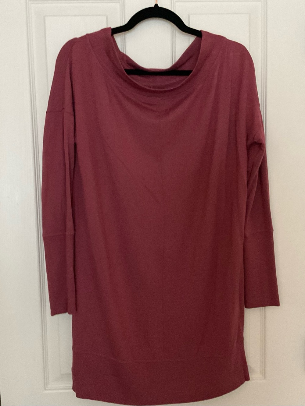 Athleta Ribbed-Waist Tunic Top - Rose